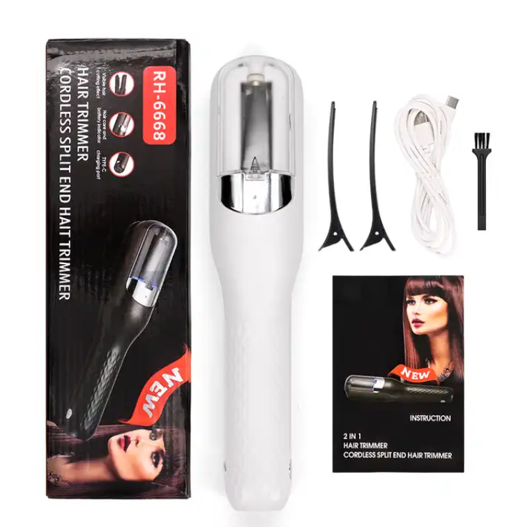 Valentine's Day Gift Mother's Day Gift Cordless Dry Damaged Hair Cutting Remover Electric Split End Trimmer for Women Christmas Gifts