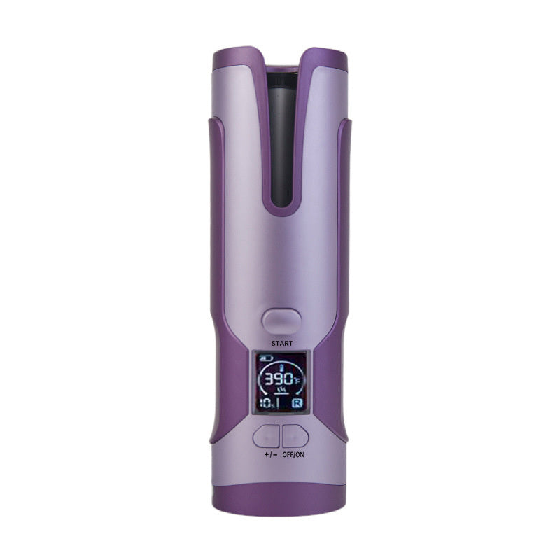 Lomotec 2024 New Wireless Automatic Hair Curler - Salon-Quality Styling at Home with Ceramic Heating and LCD Screen
