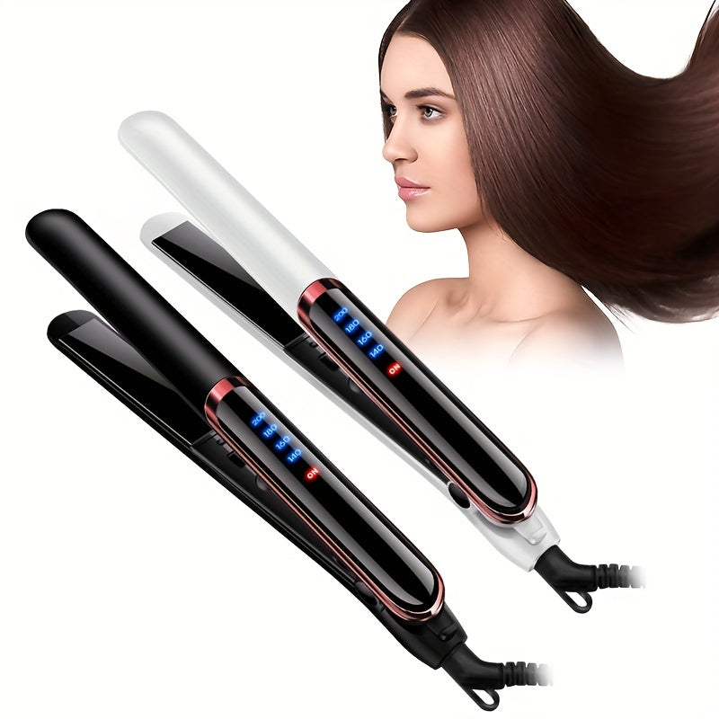 New Year gifts 2 In 1 Flash Heat Anion Hair Straightener And Hair Curler Hairstyling Tools