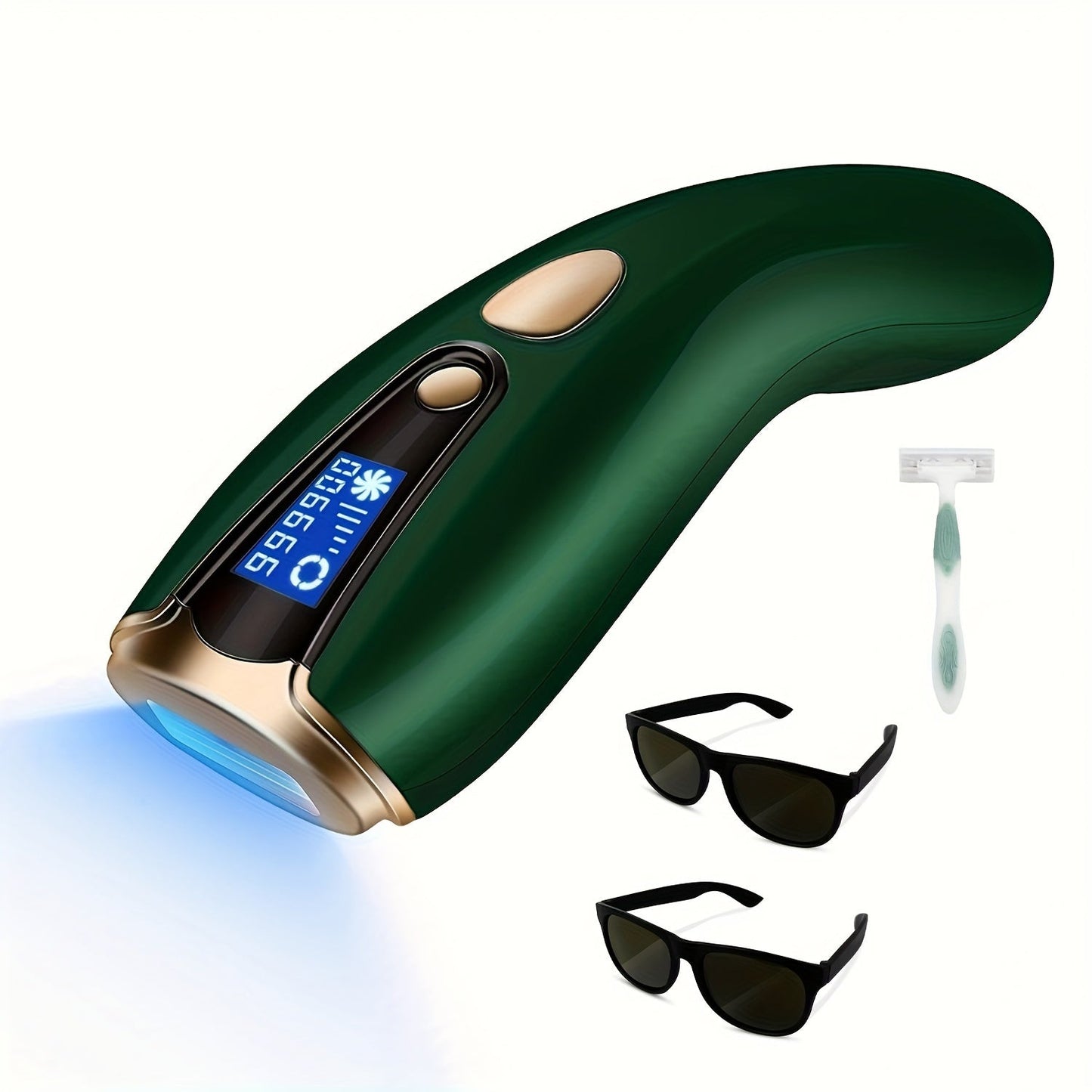 Permanent Painless Hair Removal for Women & Men - Laser IPL Device for Arms, Legs, Bikini & Facial Hair!