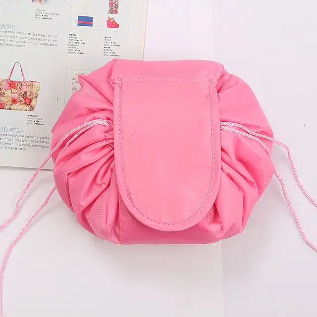 Xmas New Year Gifts Women Travel Magic Pouch Drawstring Cosmetic Bag Organizer Lazy Make up Cases storage bag Kit Box Tools Toiletry Beauty Case