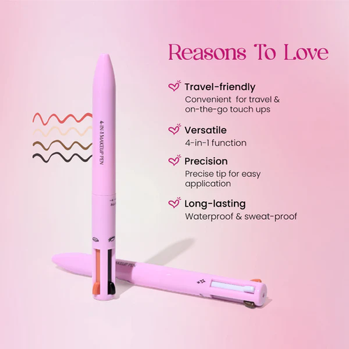 4 in 1 Make-Up Pen Valentine's Day Gifts, Mother's Day Gifts, New Year Gifts