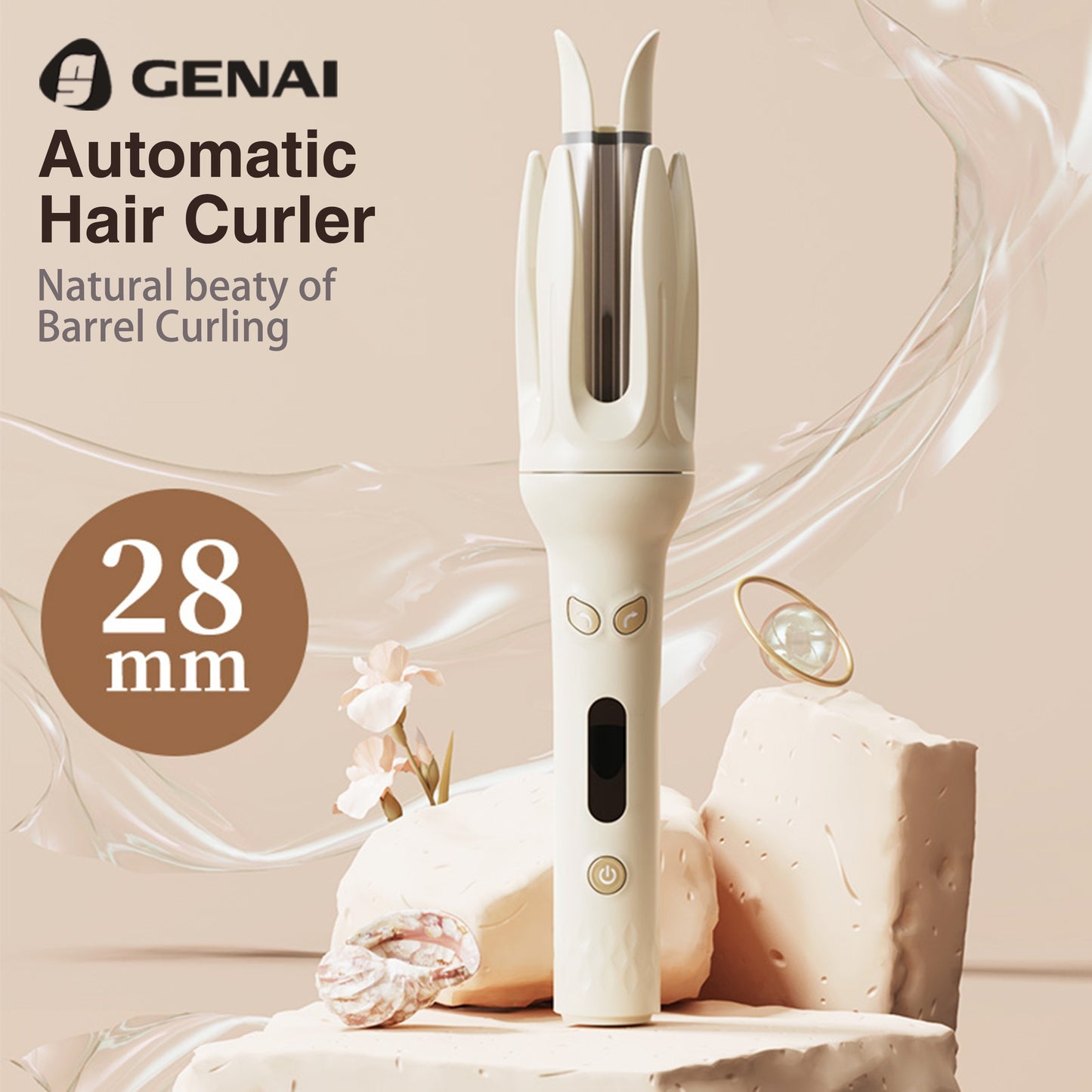 Lomotec 2024 New Hair Curler with Intelligent Timer and Sensor